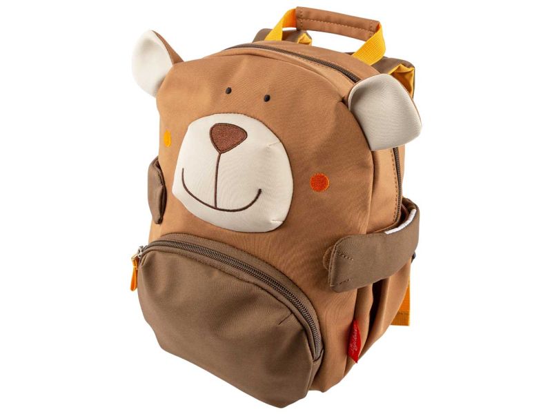 sigikid Pfötchen-Rucksack »Bär« braun