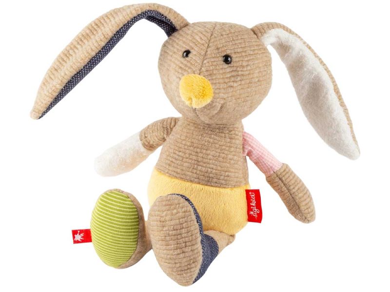 sigikid Kuscheltier Patchwork Sweety »Hase« beige