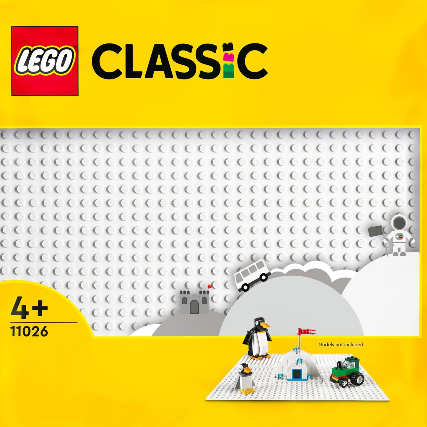 LEGO® Classic 11026 Weiße Bauplatte