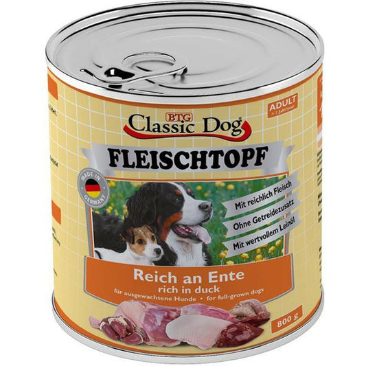 Classic Dog Dose Adult Fleischtopf Pur 6x800g