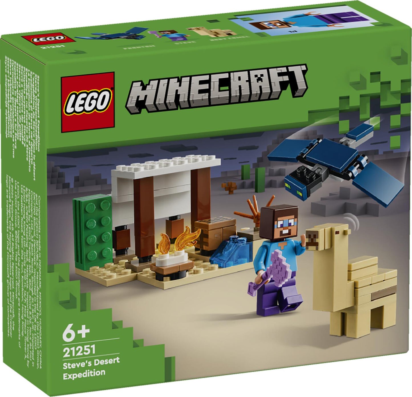 LEGO® Minecraft 21251 Steves Wüstenexpedition