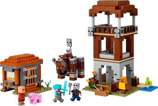 LEGO® Minecraft 21278 Ein Verwüster am Plünderer-Außenposten