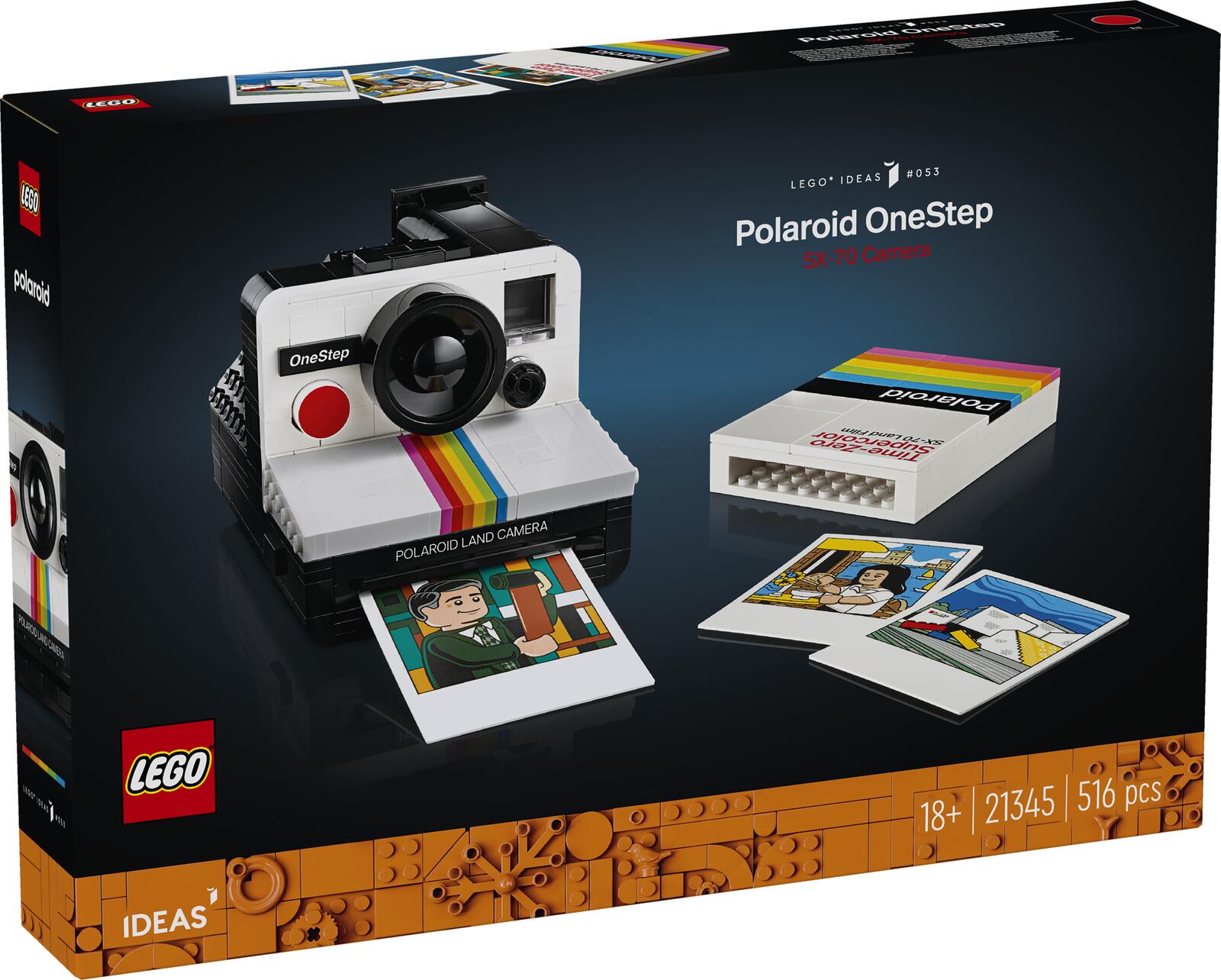 LEGO® Ideas 21345 Polaroid OneStep SX-70 Sofortbildkamera