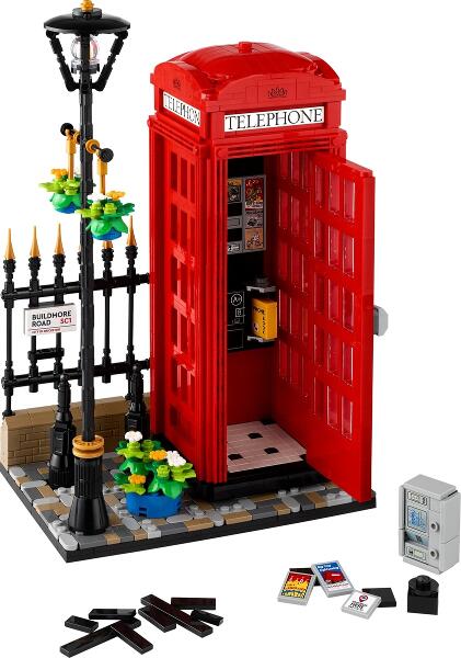 LEGO® Ideas 21347 Rote Londoner Telefonzelle