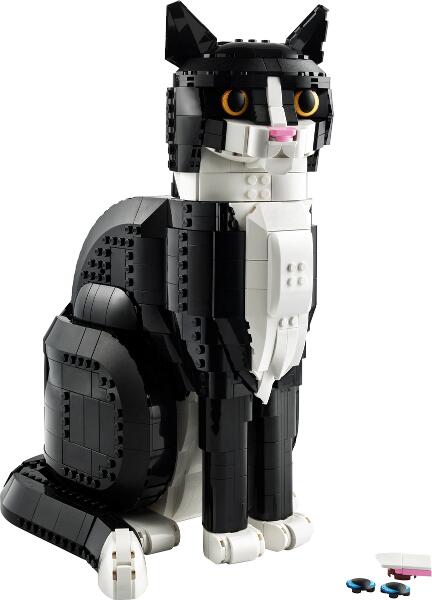 LEGO® Ideas 21349 Schwarz-weiße Katze
