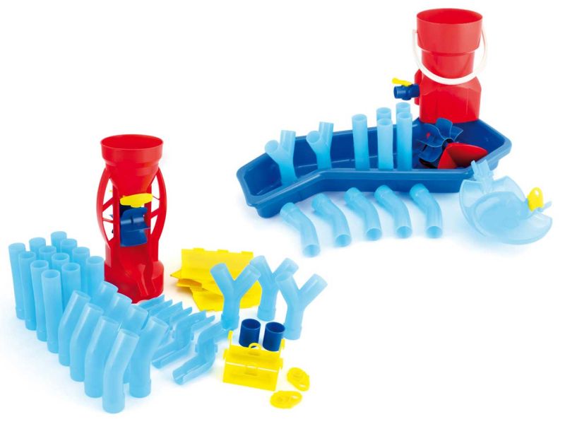 Theo Klein Wasser-Spiel-Pipeline-Set, 57-tlg., Aqua Action