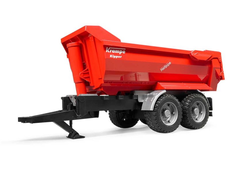 BRUDER Krampe Tandem-Halfpipe-Kippanhänger