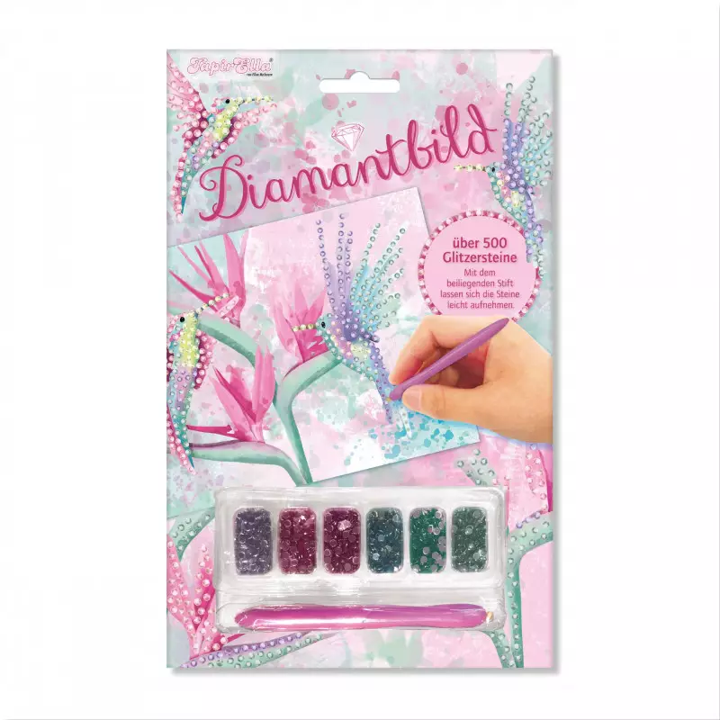 Diamantbild Paradiesvögel