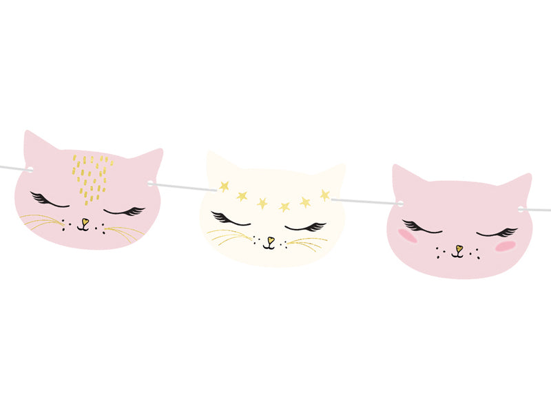 Sleepy Cat Girlande