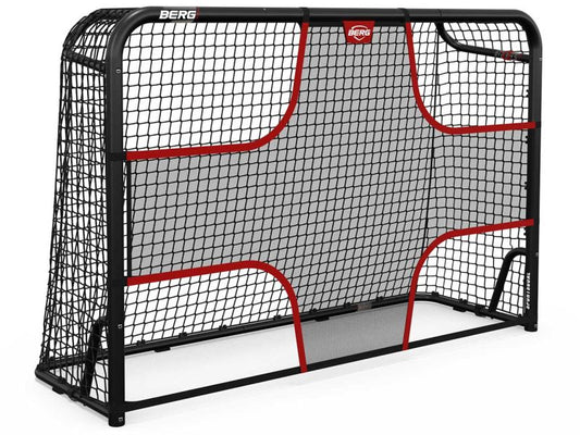 BERG Fußballtor S, 180 x 120 cm, Stahlrahmen inkl. Torwandnetz