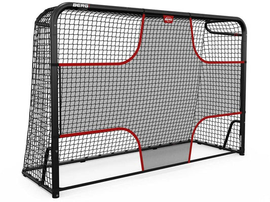 BERG Fußballtor M, 240 x 160 cm, Stahlrahmen inkl. Torwandnetz