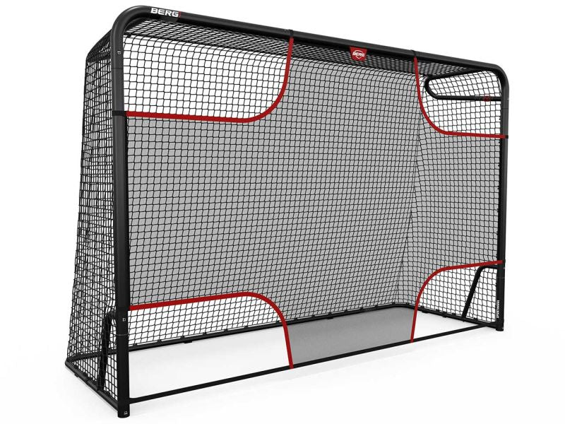 BERG Fußballtor L, 300 x 200 cm, Stahlrahmen inkl. Torwandnetz