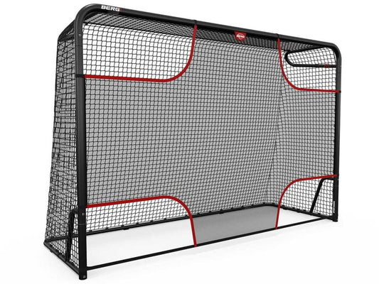 BERG Fußballtor L, 300 x 200 cm, Stahlrahmen inkl. Torwandnetz