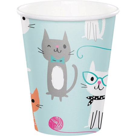 Purrfect Party Pappbecher