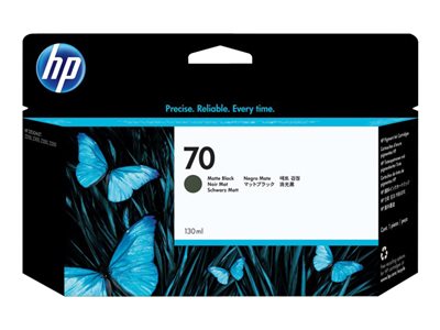 HP 70 Tinte matt schwarz 130 ml Vivera