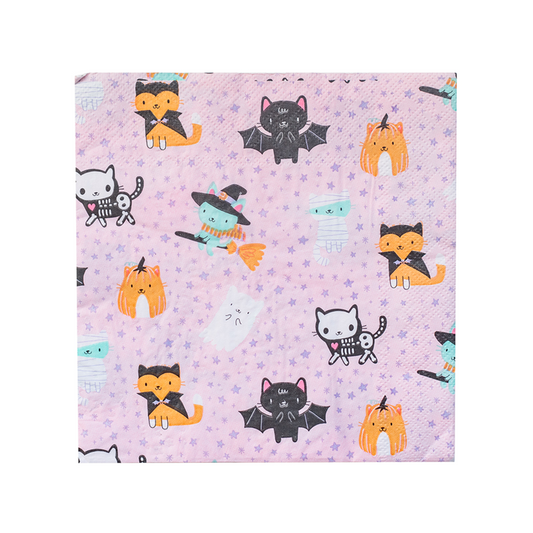 Scary Cats Servietten