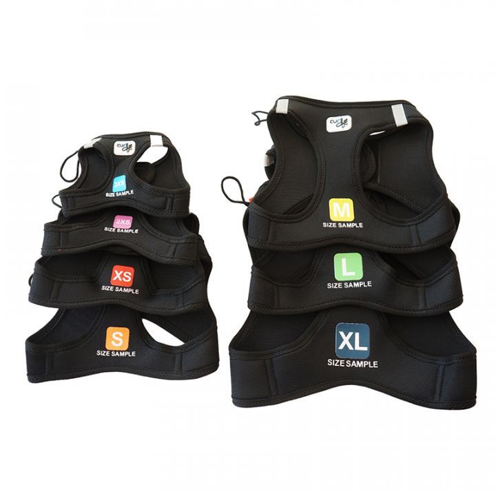 Curli Größenmuster Set Vest Harness