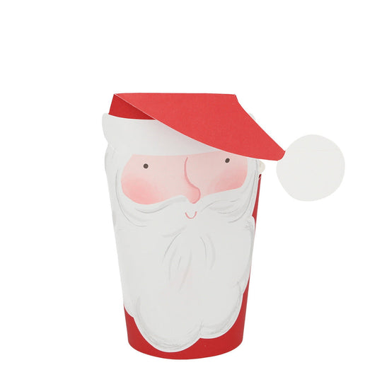 Santa Pappbecher
