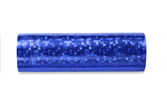 Luftschlange dunkelblau 1 Rolle