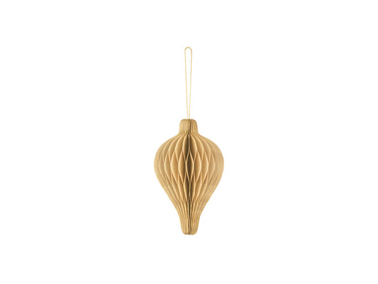 Wabenballanhänger gold 15 cm