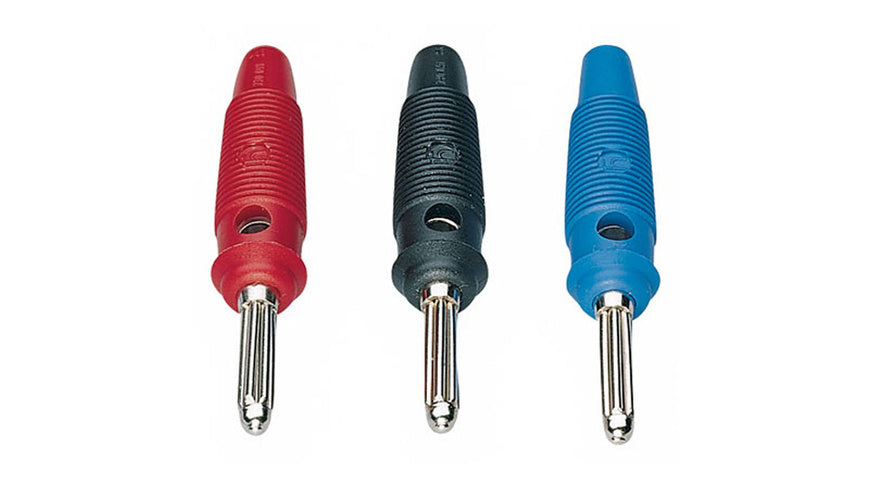 Bananenstecker 4 mm, blau