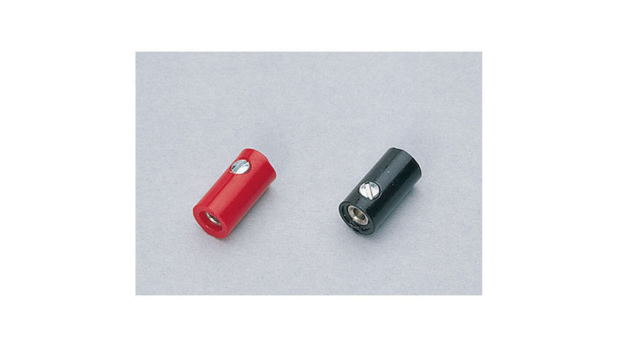 Miniaturkupplung, Schwarz, 2,6 mm