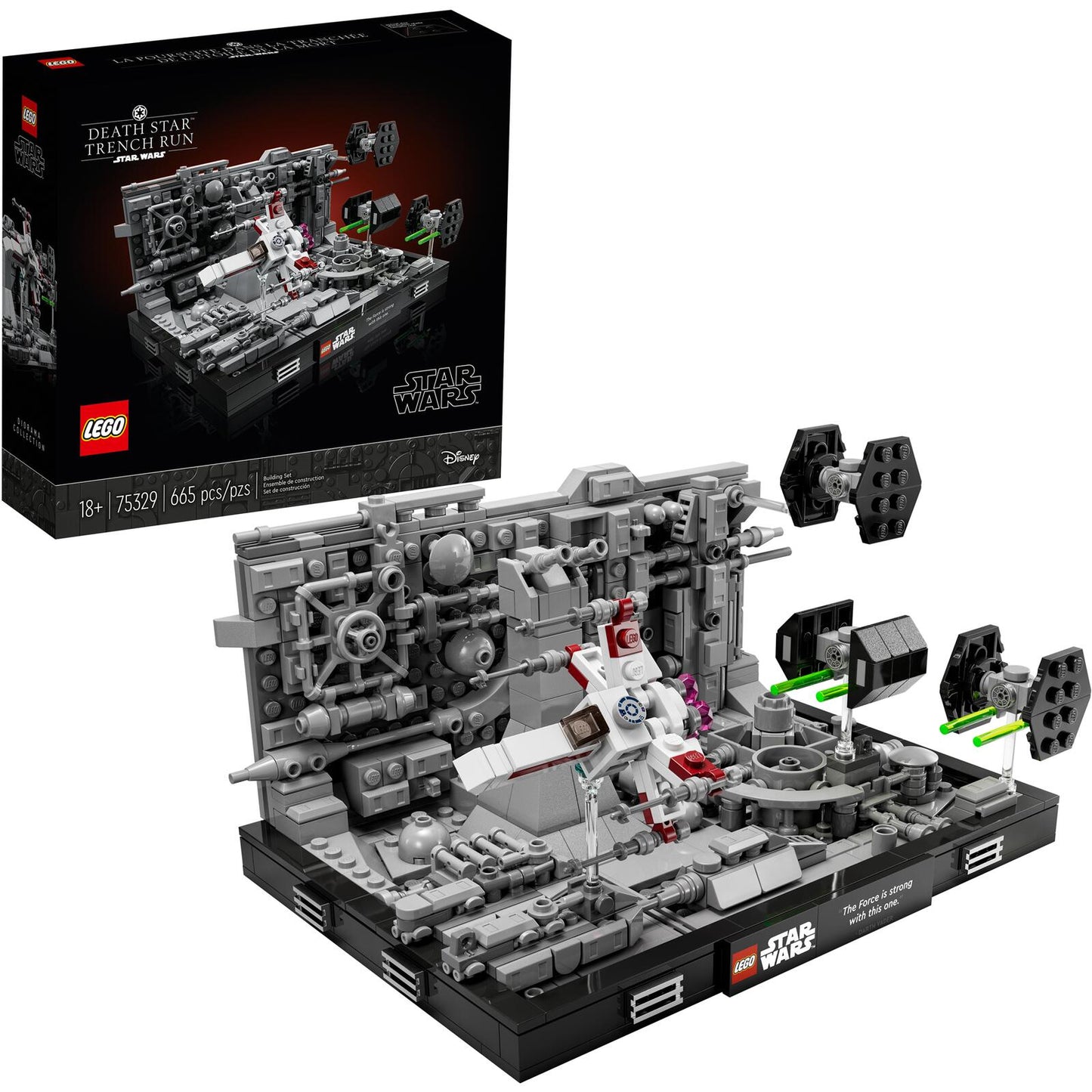 LEGO® Star Wars 75329 Death Star™ Trench Run Diorama