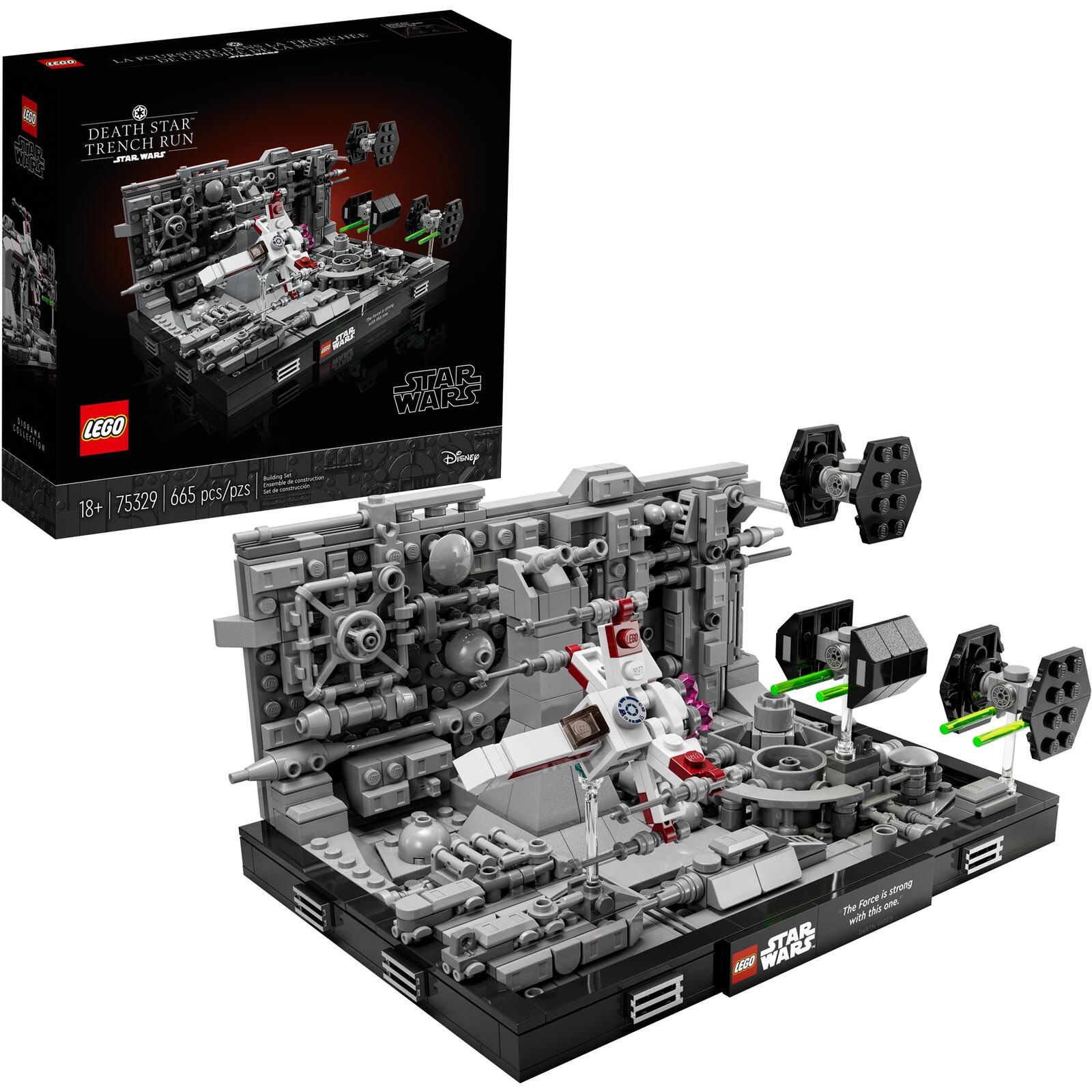 LEGO® Star Wars 75329 Death Star™ Trench Run Diorama
