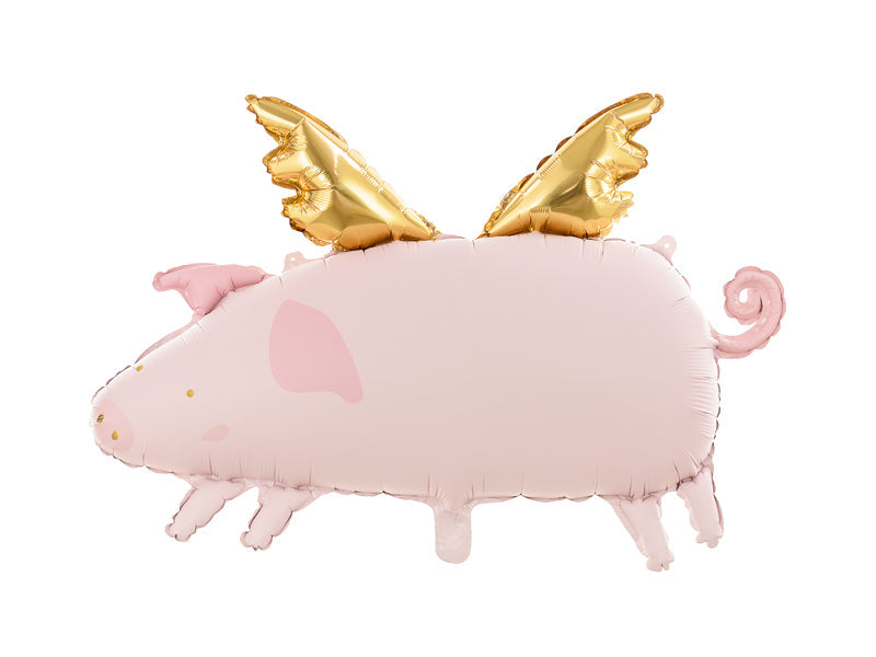 Folienballon fliegendes Schwein
