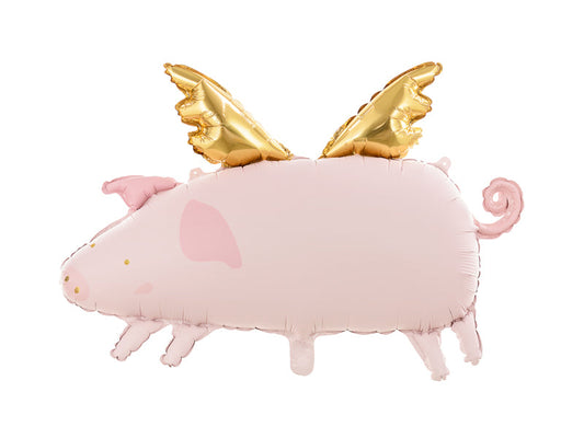 Folienballon fliegendes Schwein