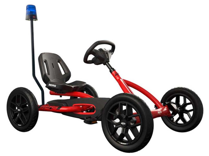 BERG Buddy Redster 2.0 Pedal-Gokart ? Exklusive Spielheld Edition »Feuerwehr«