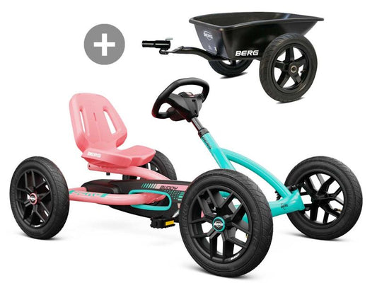 BERG Buddy Lua 2.0 Pedal-Gokart mit Anhänger