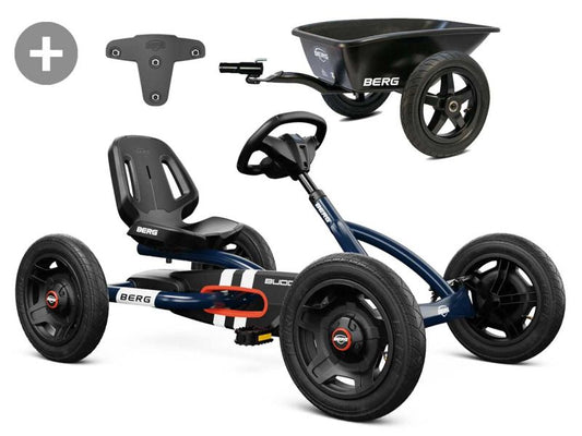 BERG Buddy Classic Blue mit Anhänger und Soundbox