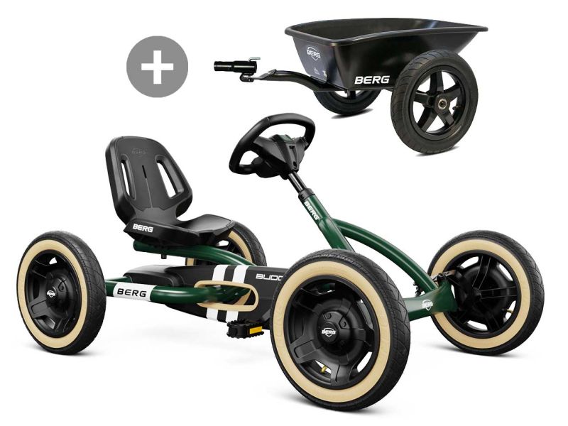 BERG Buddy »Retro Green« mit Anhänger