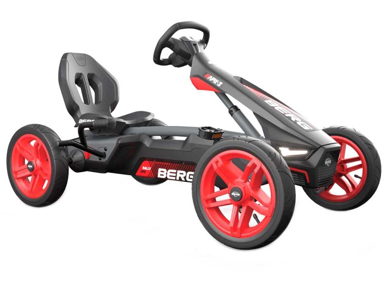BERG Rally APX Red 2.0 Pedal-Gokart, 3-Gang-Schaltung