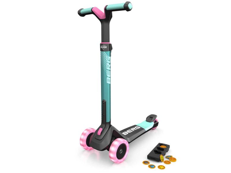 BERG Nexo Roller Lights Mint mit Magnet-Deck