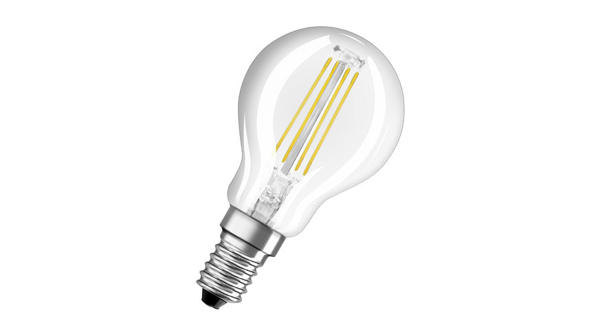 OSRAM 4,8-W-LED-Lampe P45, E14, 470 lm, neutralweiß, klar, dimmbar