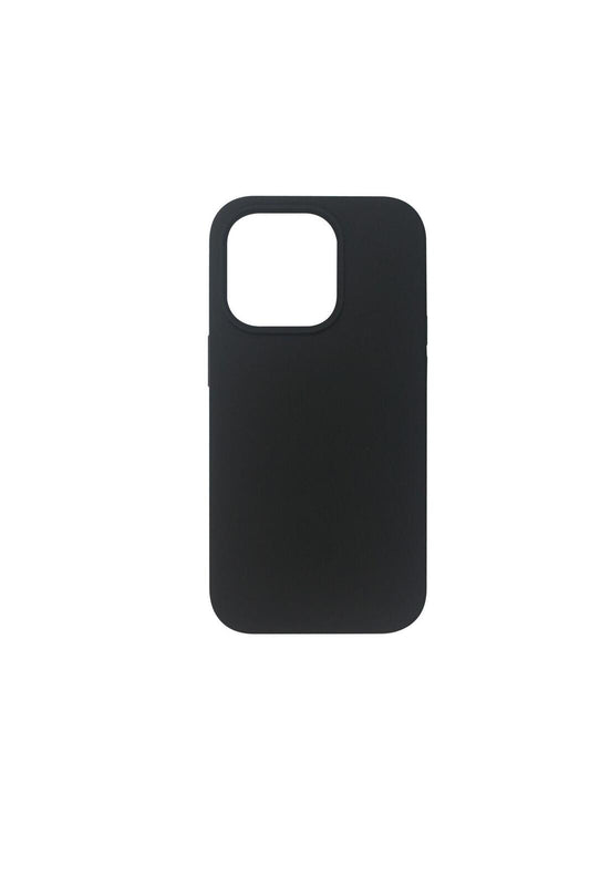 eSTUFF Madrid Silk-touch Silikon Case für das iPhone 14 Pro - Black