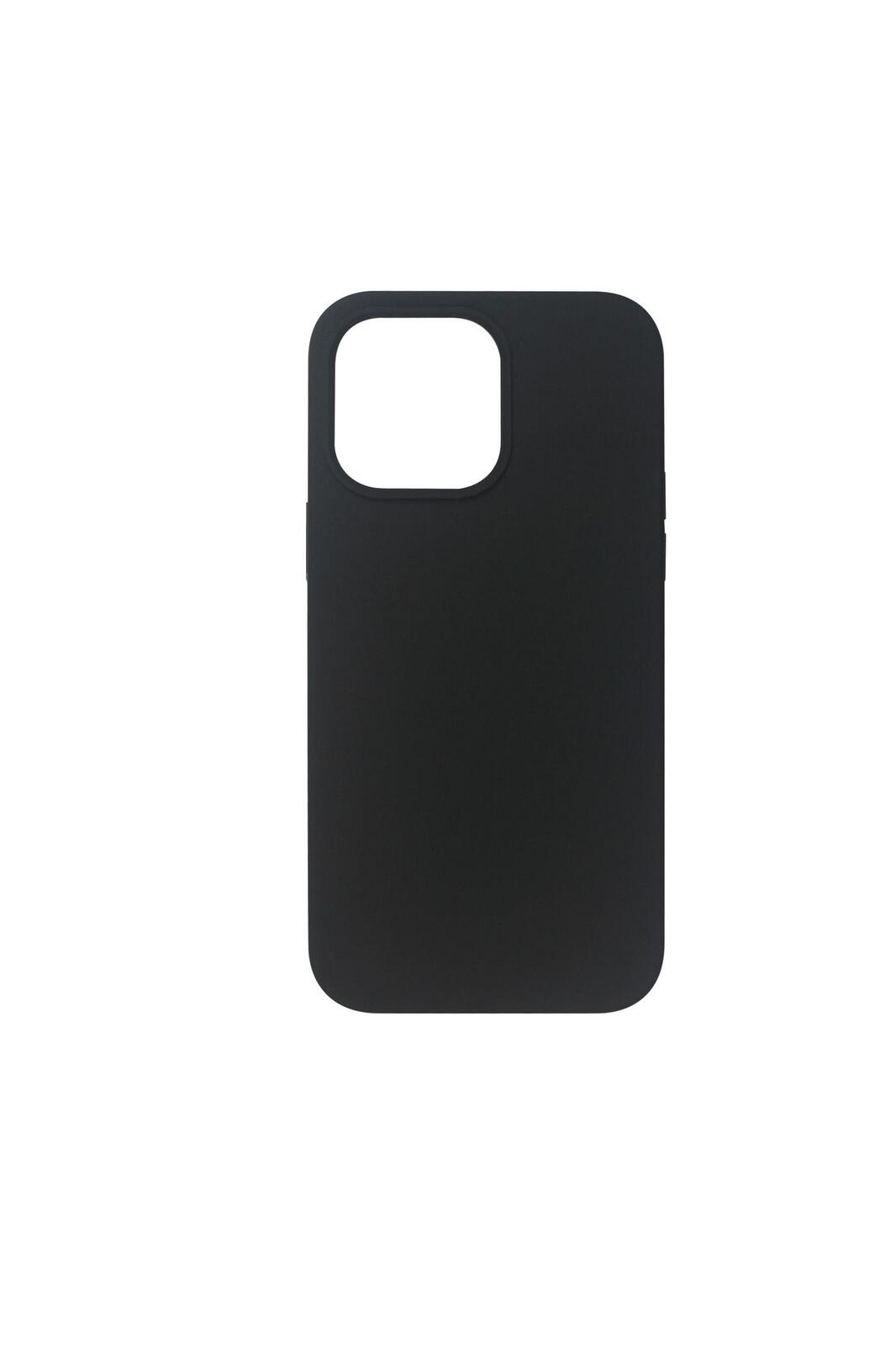 eSTUFF Madrid Silk-touch Silikon Case für das iPhone 14 Pro Max - Black