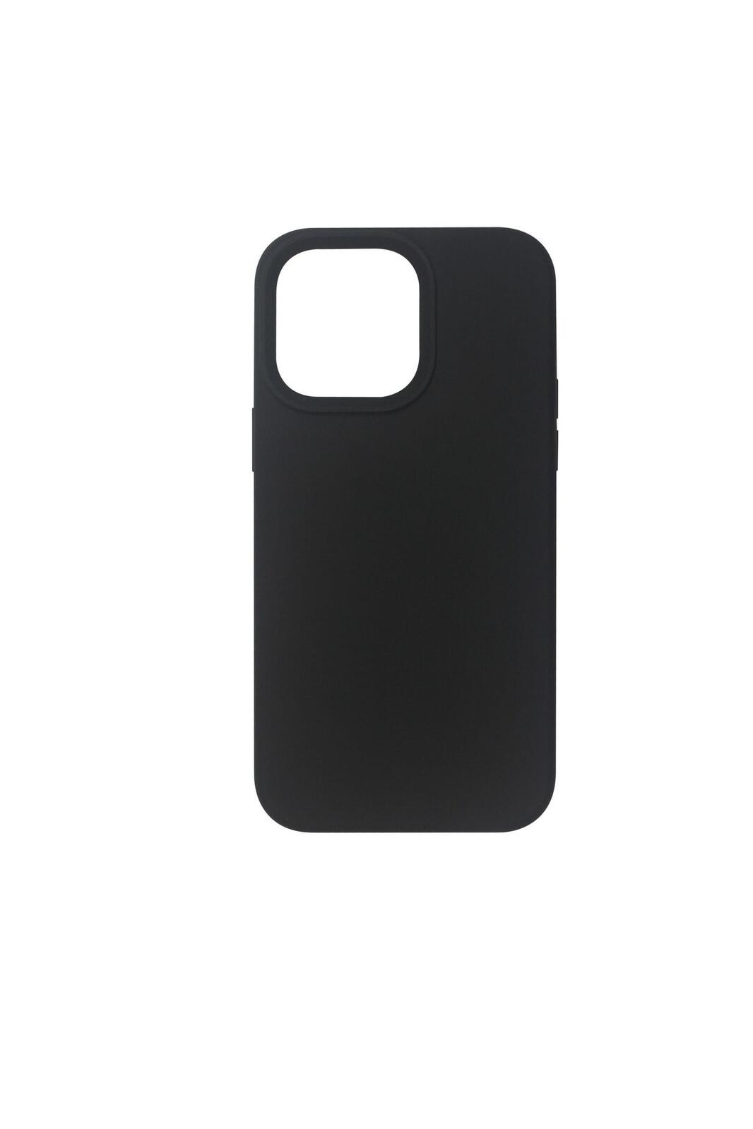eSTUFF Dublin Magnetic Silikon Cover für das iPhone 14 Pro Max - Black