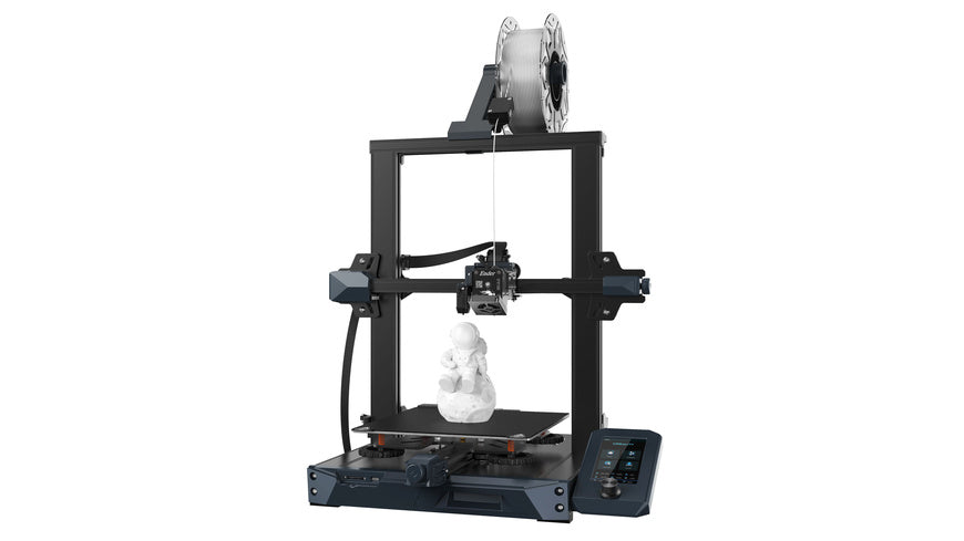 Creality FFF-3D-Drucker Ender-3 S1, Bausatz, mit 16-Punkt-Nivellierautomatik, Doppel-Z-Achse
