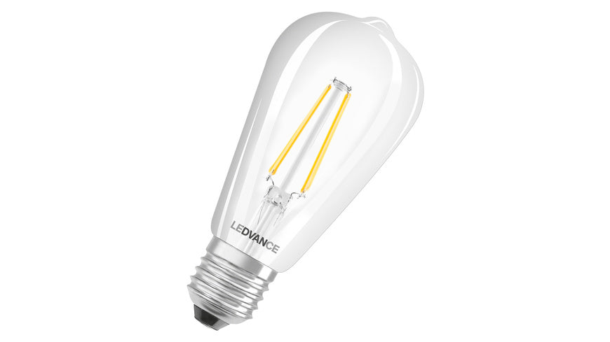 LEDVANCE SMART+ WiFi 5,5-W-LED-Lampe EDISON, E27, 806 lm, warmweiß, 2700 K, dimmbar, Alexa, App