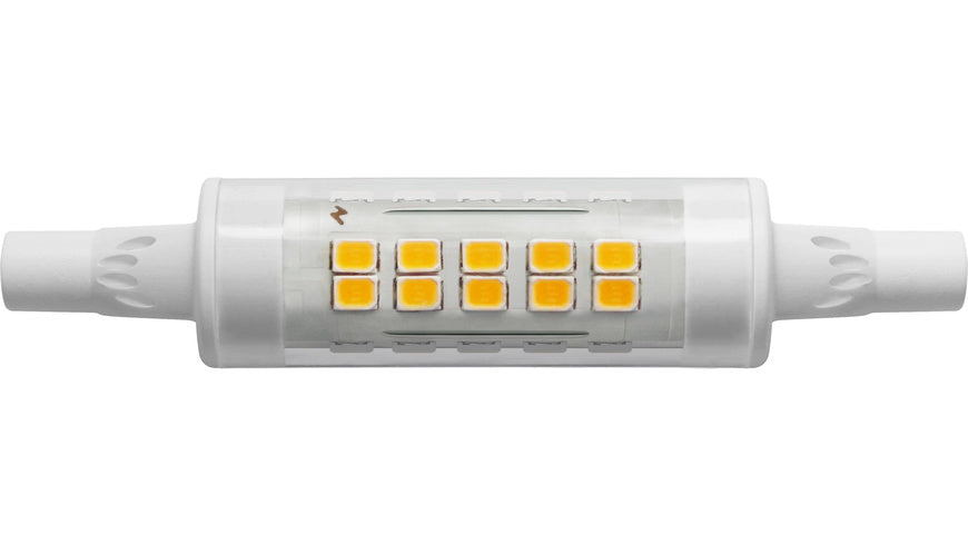 Blulaxa 4,9-W-LED-Lampe, R7s, 700 lm, warmweiß, 3000 K, 142 lm/W, schmale Bauform, Ø 16 mm