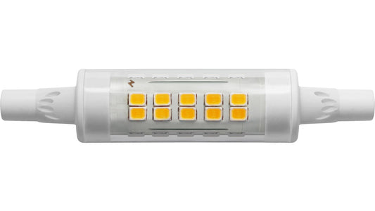 Blulaxa 4,9-W-LED-Lampe, R7s, 700 lm, warmweiß, 3000 K, 142 lm/W, schmale Bauform, Ø 16 mm
