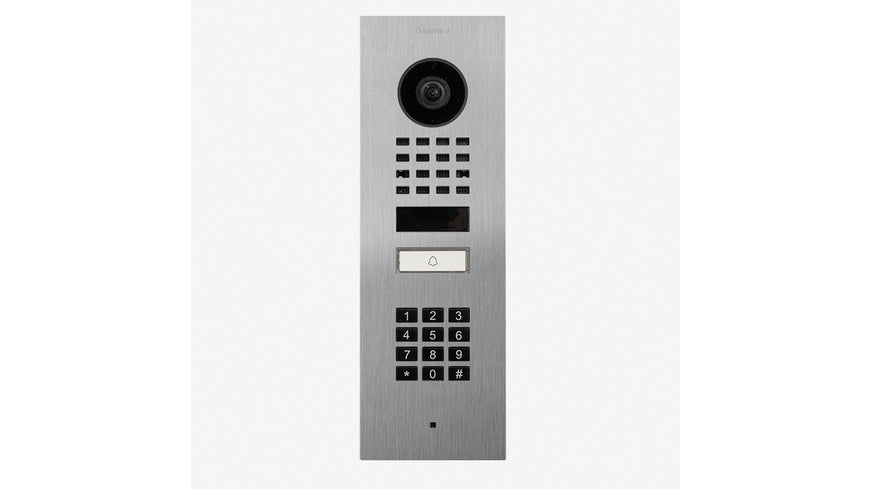 DoorBird Smart Home IP Video Türstation D1101KV Unterputz, Edelstahl V4A, mit Keypad, WLAN