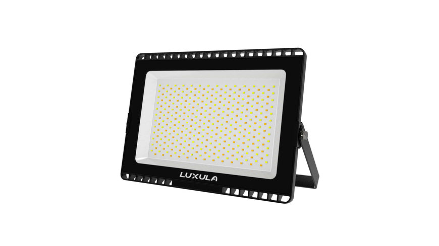 LUXULA 150-W-LED-Flutlichtstrahler mit CCT-Switch, 15000 lm, 100 lm/W, 3000/4000/6500 K, IP65