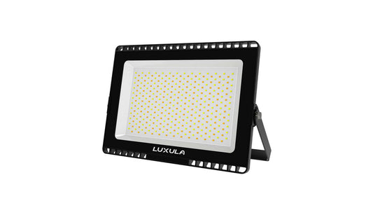 LUXULA 150-W-LED-Flutlichtstrahler mit CCT-Switch, 15000 lm, 100 lm/W, 3000/4000/6500 K, IP65