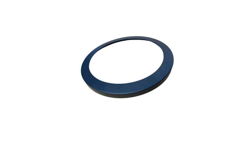 ENOVALITE Metallring für 24-W-LED-Ein-/Aufbaustrahler, schwarz