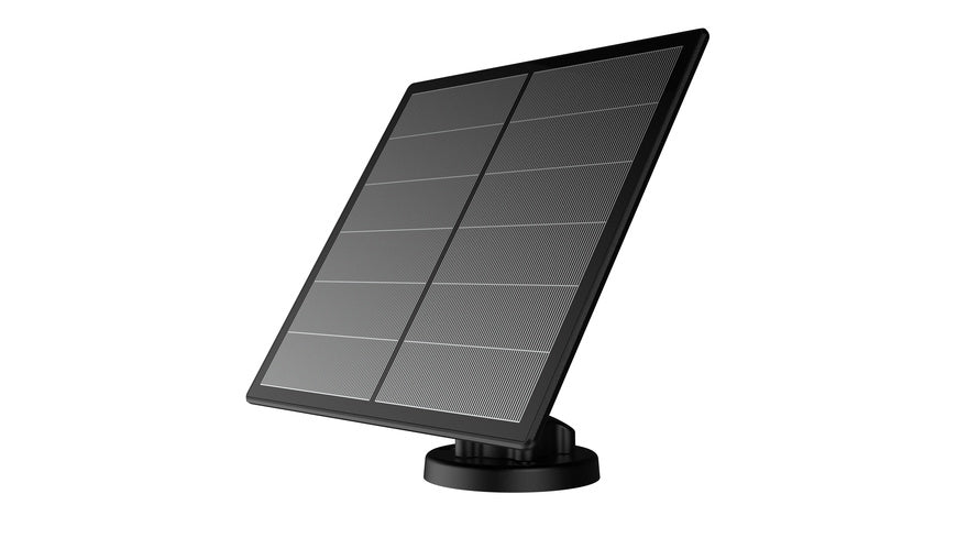 Arenti Solar-Panel SP2-C für Akku-Überwachungskameras mit USB-Typ-C-Port, 5 Wp, 3-m-Kabelzuleitung