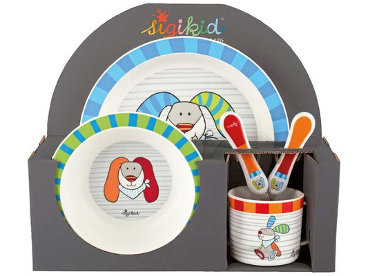 sigikid Geschirr-Set Hase »Ringel Dingel« Kinderbunt